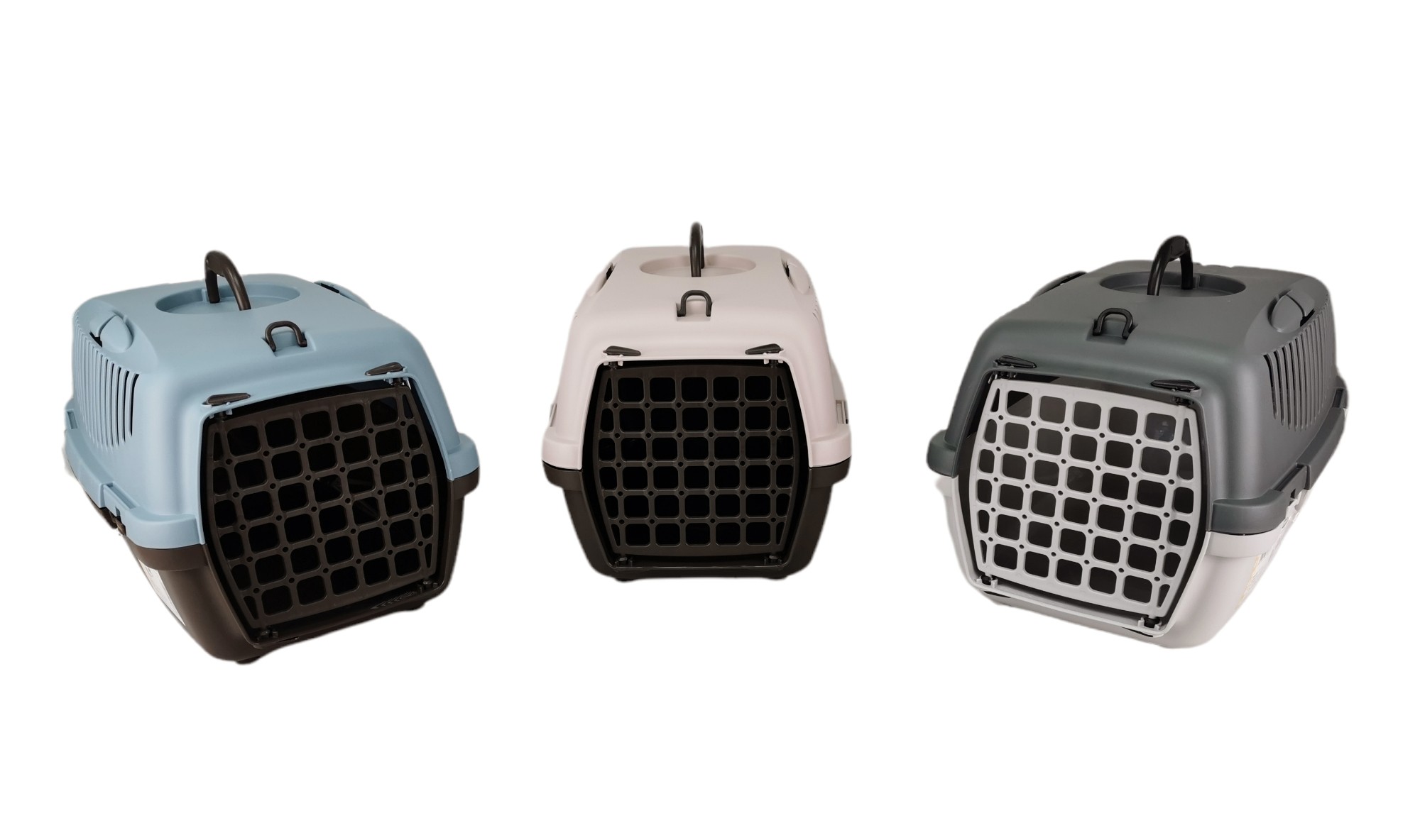 Transportín Gulliver N.º 1 48×32×31 cm | Transportín de Plástico Seguro para Perros y Gatos Pequeños