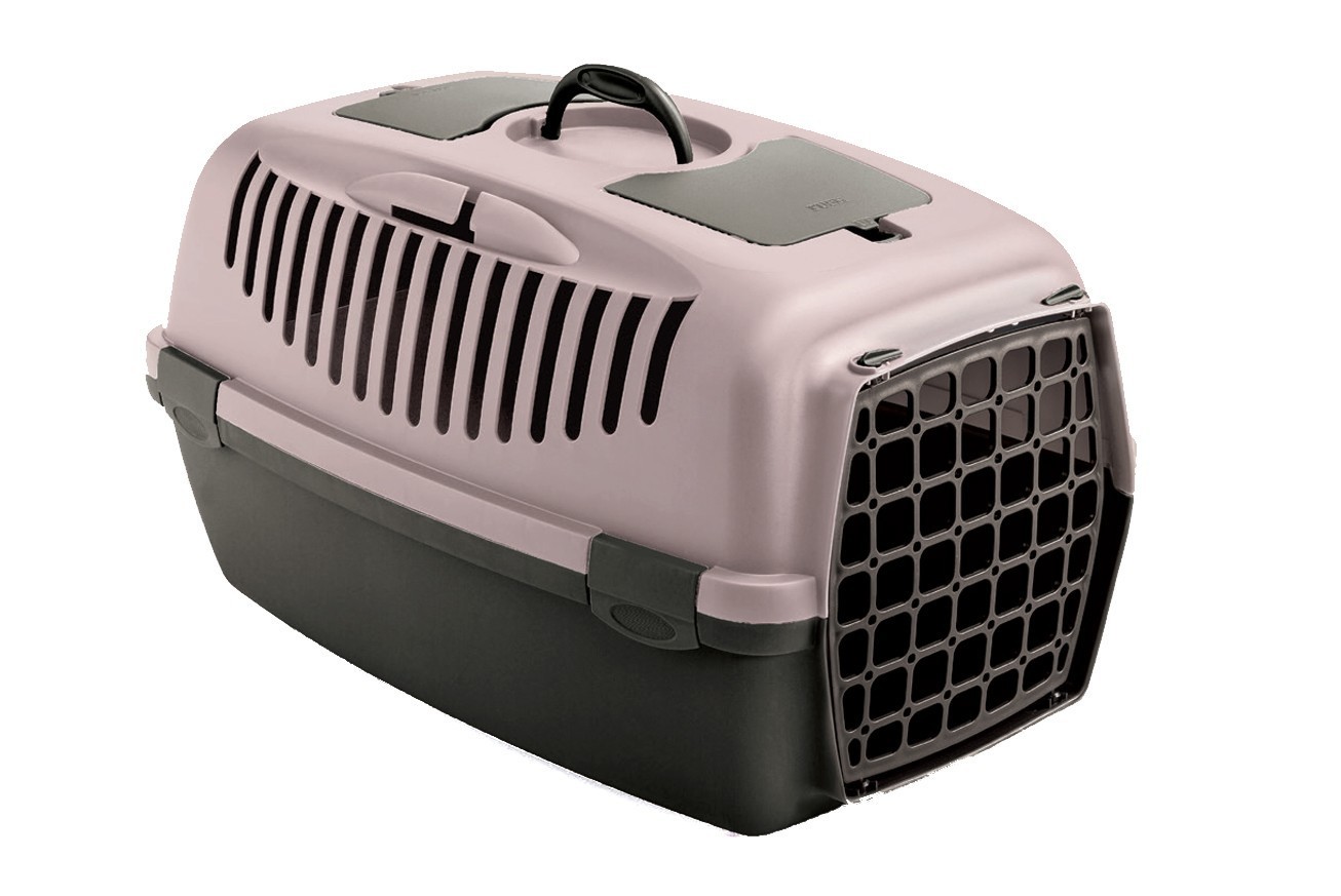 Transportín Gulliver N.º 2 55×36×35 cm | Transportín de Plástico Resistente para Perros y Gatos