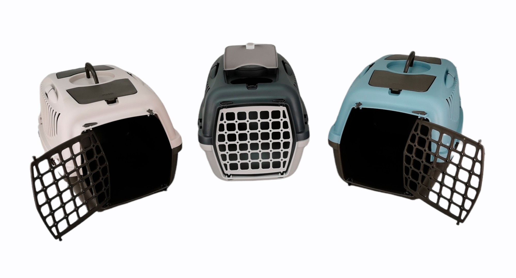 Transportín Gulliver N.º 2 55×36×35 cm | Transportín de Plástico Resistente para Perros y Gatos