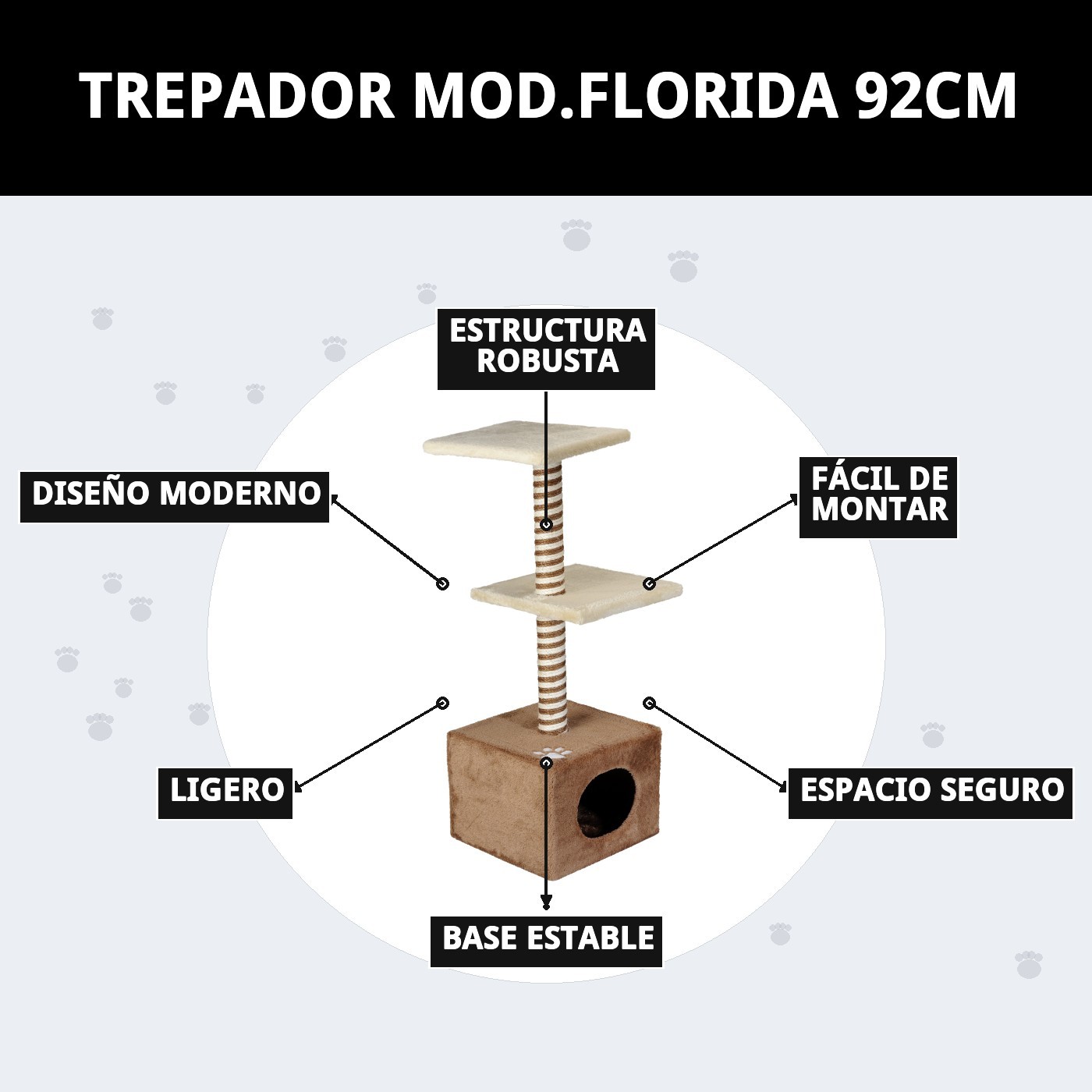 TREPADOR MOD.FLORIDA 92CM