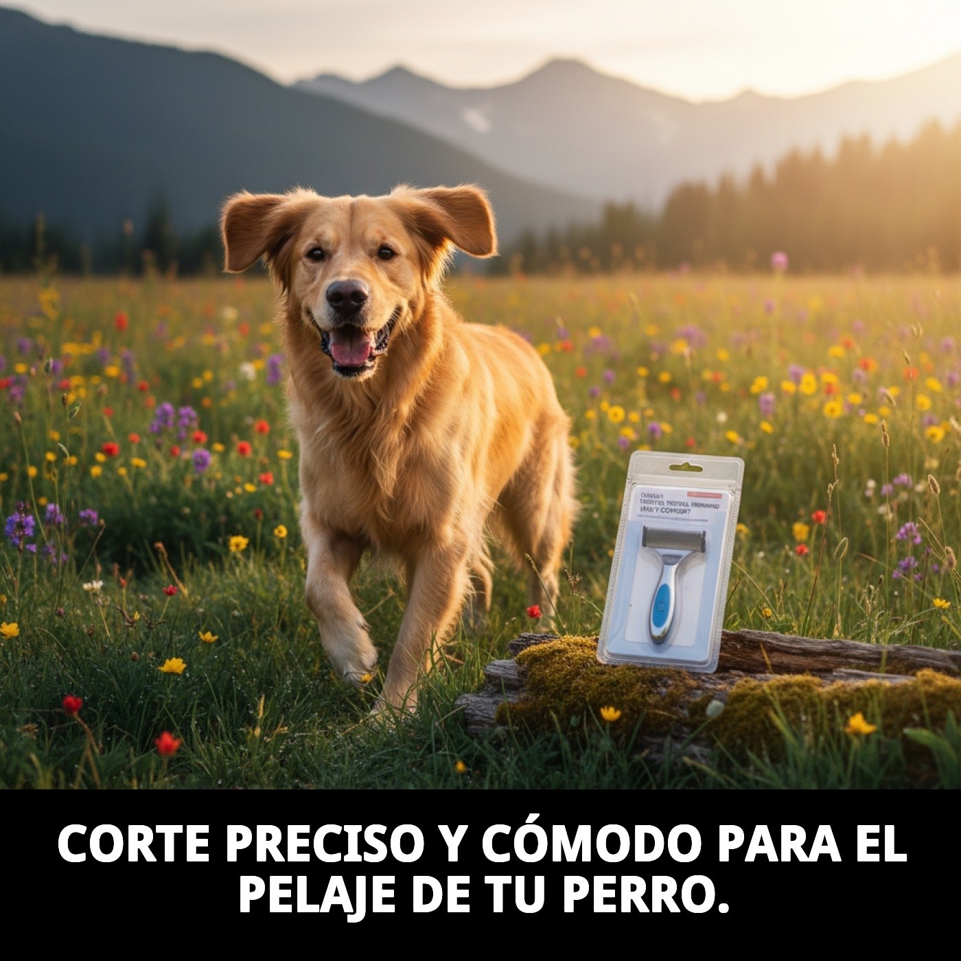 Trimming Vertical Doble Moly Confort | Herramienta Profesional para Deslanado y Perfilado del Pelaje