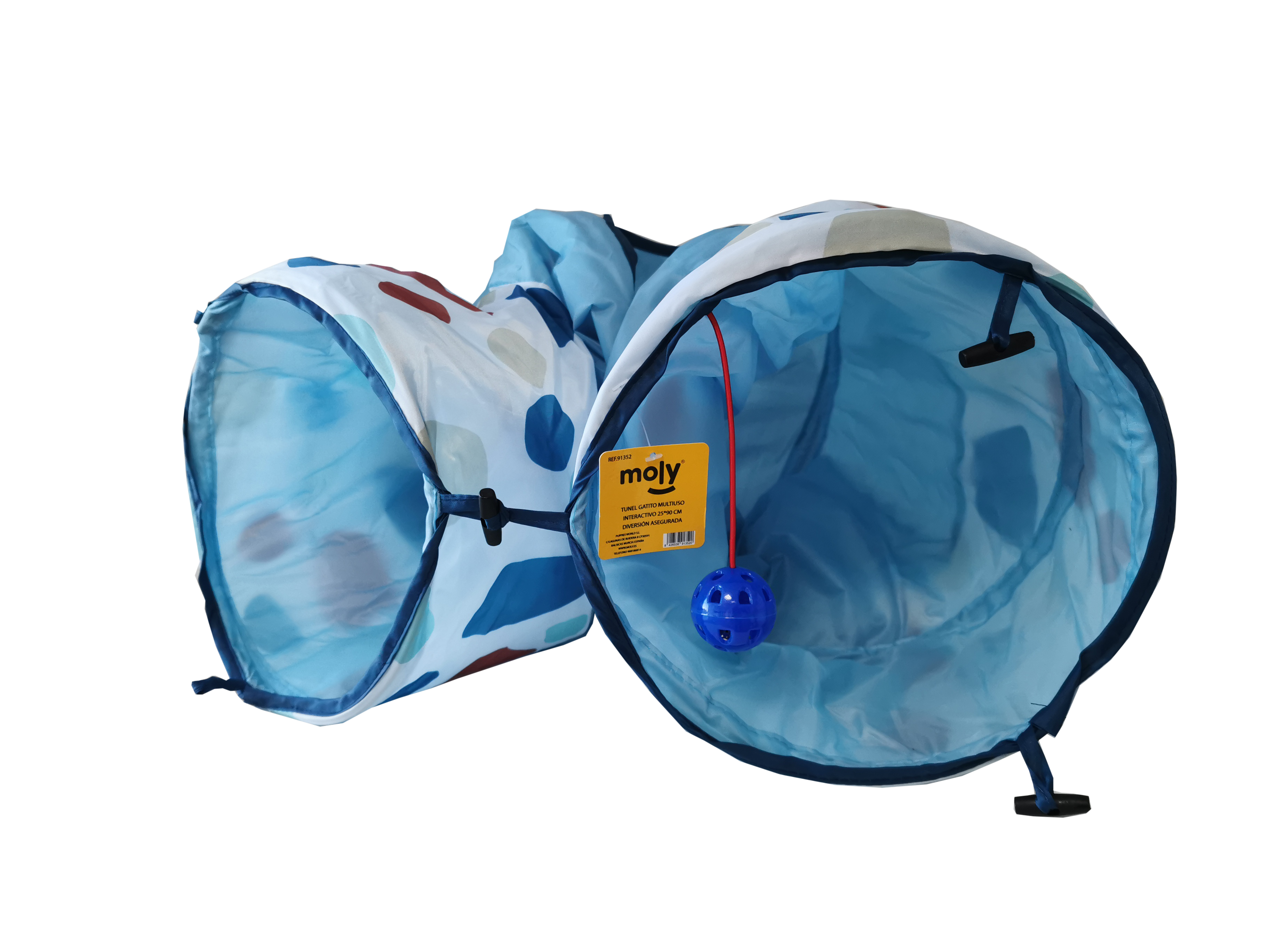 TUNEL GATO MULTIUSO INTERACTIVO 25*90 CM