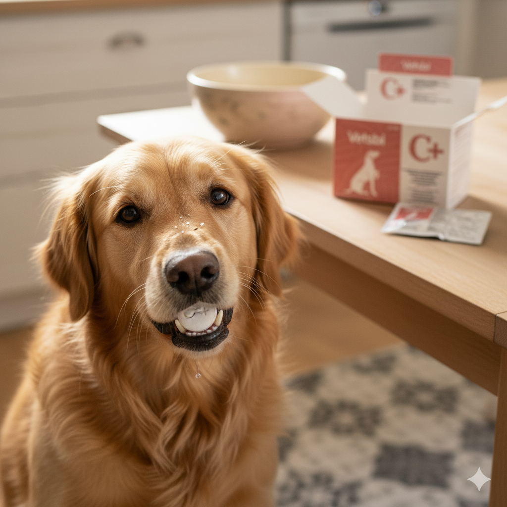 Vetsbi C+ Condroprotector 10 Pastillas | Apoyo Articular para Perros y Gatos