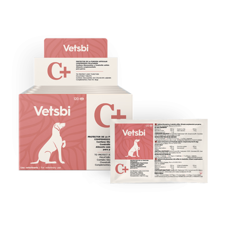 Vetsbi C+ Condroprotector 10 Pastillas | Apoyo Articular para Perros y Gatos
