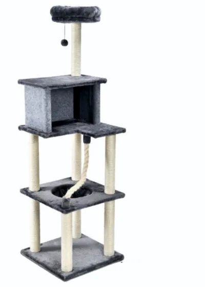 ÁRBOL GATO EXTRA HIGHT INTERACT 158*49*49 DESCANSO