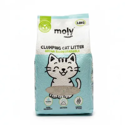 Arena para Gatos de Bentonita con Carbón Activo 2.8 kg | Máximo Control de Olores y Alta Absorción-3.73 L