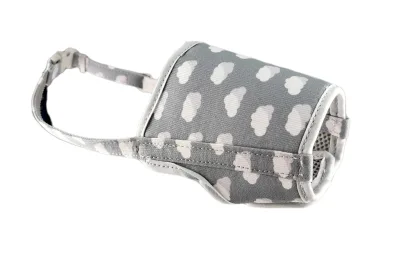 Bozal Deluxe Nubes Talla S Moly | Suave, Ajustable y Transpirable para Perros Pequeños