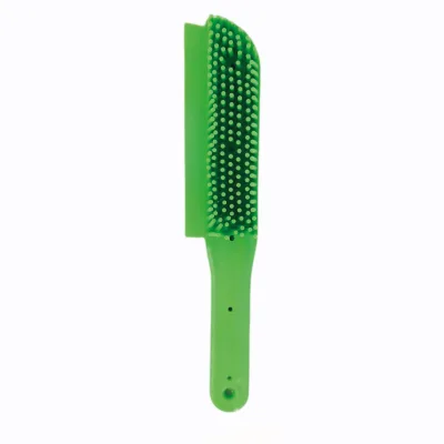 Cepillo Multiusos de Silicona 26 cm Moly | Especial para Perros con Dermatitis y Piel Sensible