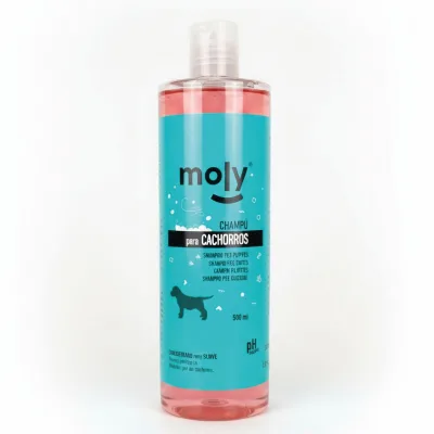 Champú para Cachorros 500 ml Moly | Limpieza Ultra Suave para Pieles Sensibles