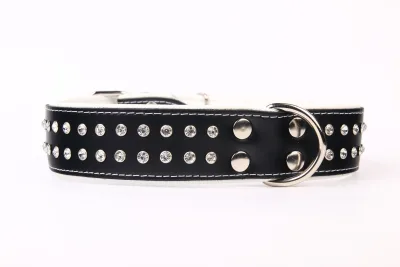 COLLAR PIEL LUXURY CRISTAL 75 CM