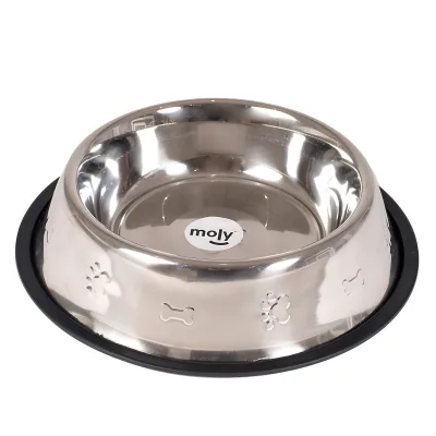 COMEDERO ACERO EXTRA C/FIG. 18 CM 0,90L