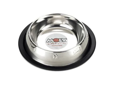 COMEDERO ACERO PIRAMIDE 12cm X 0,22 l