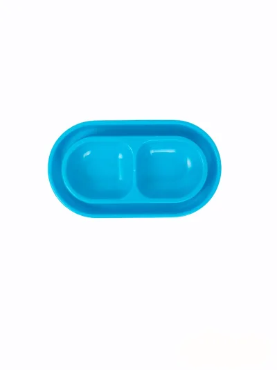 Comedero Antihormigas Doble 27 cm Moly | Dos Compartimentos con Sistema Antiinsectos