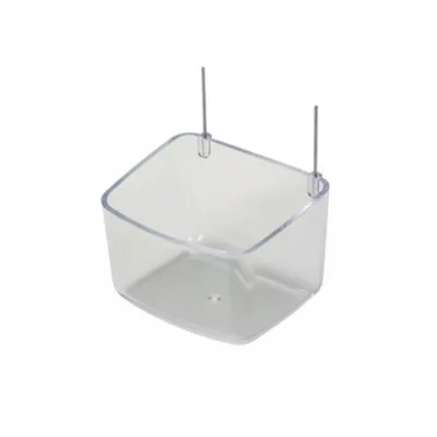 COMEDERO PAPAGAYO CON ALAMBRES 9X7X6.5 H 10 UNIT