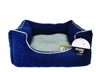 CUNA RECT. CHENILLA AZUL T-2 60*48*24