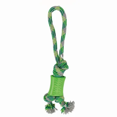 Lanzador Mordedor Green 35 cm Moly | Juguete Resistente para Perros Activos