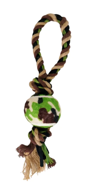 Lanzador Sisal Animalprint 33 cm Moly | Juguete Resistente y Elegante para Lanzar y Morder