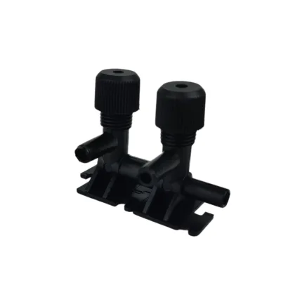 LLAVE PLASTICO 2 SALIDAS
