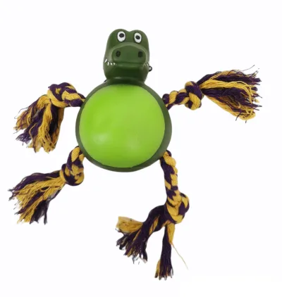 Mordedor Cocodrilo para Perros 21 cm Moly | Juguete Resistente y Estimulante
