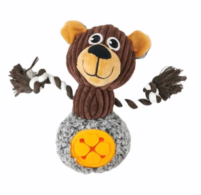 Peluche para Perros con Premio 26 cm Moly | Juguete Interactivo Rellenable y Súper Divertido