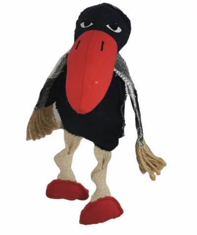 Peluche Tucán Crazy para Perros 33 cm Moly | Juguete Suave con Sonido y Súper Divertido