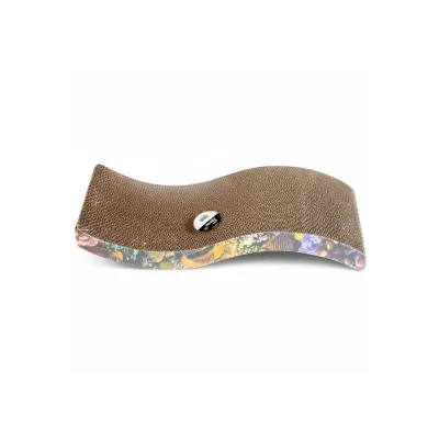 RASCADOR ONDULADO GATO 53X20,5X10 CM