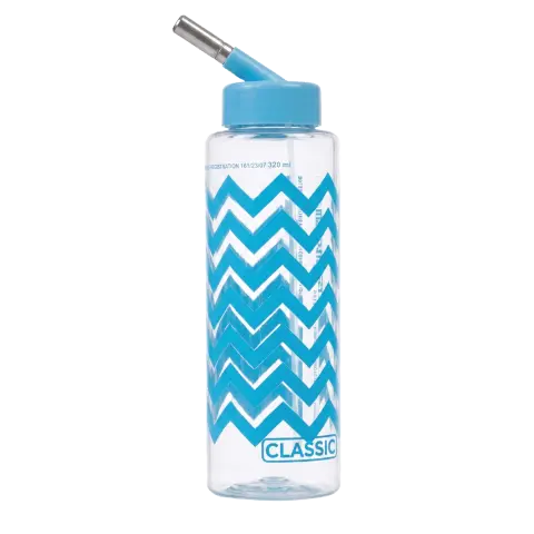 BEBEDERO ROEDOR CON BOQUILLA ANTIGOTEO 320 ML ZIG ZAG