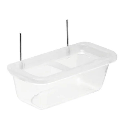 COMEDERO PEQUEÑO CON ALAMBRES Y HUELLA 10 UNIT 8X4X3 H