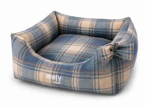 CUNA MOLY DISEÑO ESCOCÉS 85*70 CM DESENFUNDABLE