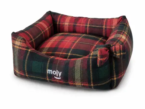 CUNA MOLY DISEÑO ESCOCÉS 85*70 CM DESENFUNDABLE