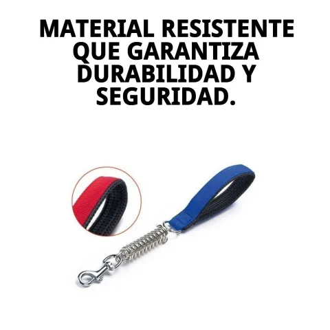 Empuñadura de nylon con muelle amortiguador color lila
