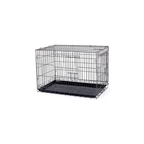 Jaula Metálica Grande para Perros 93×57×64 cm Moly | Resistente, Segura y Plegable