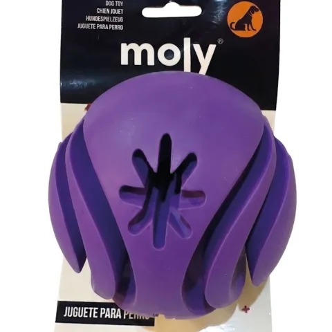 Pelota dental de caucho resistente para masticadores