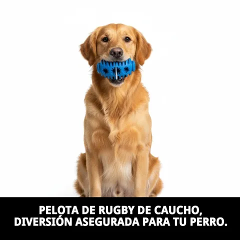 Empaque y presentación de la pelota rugby de caucho tamaño medio