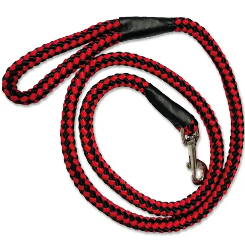Ramal nylon trenzado 160 cm x 1,5 cm para perros pequeños y medianos