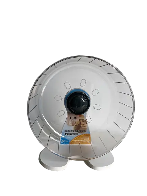 RULETA HAMSTER CON SOPORTE 17*10.7*19.3 CM