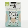 Arena de Tofu bambú y maiz Carbón Activo-Biodegradable para Gatos 2,8 kg | Ecológica, Aglomerante y Natural – Moly-8,4 Litros