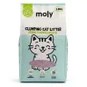 Arena para Gatos Tofu Ecológica Lavanda 2,8 kg (8,4 L) | Biodegradable, Aglomerante y Natural