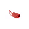 Bozal Deluxe Algodón Casitas Rojas Talla S Moly | Suave, Seguro y Ajustable para Perros Pequeños