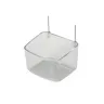COMEDERO PAPAGAYO CON ALAMBRES 9X7X6.5 H 10 UNIT