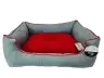 CUNA RECT. CHENILLA GRIS T-2 60*48*24