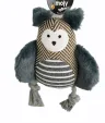 Juguete Lechuza para Perros 22 cm Moly | Peluche Suave con Sonido y Estimulación Sensorial