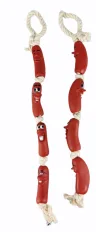 JUGUETE VINILO RISTRA SALCHICHA 75cm