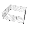 Parque para Perros 12 Piezas 35x35 cm | Corral Modular para Mascotas Ajustable y Seguro