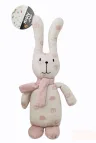 Peluche Conejo Trendy para Perros 25 cm Moly | Juguete Suave con Sonido y Diseño Moderno